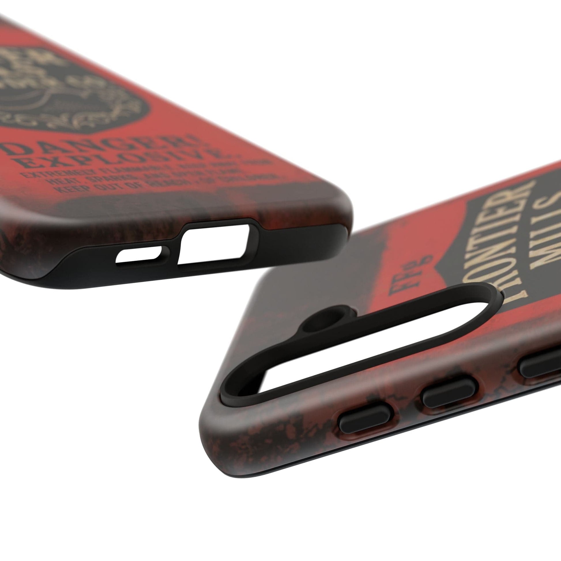 K-Factor Supply Co Frontier Mills Black Powder Tough Android Case