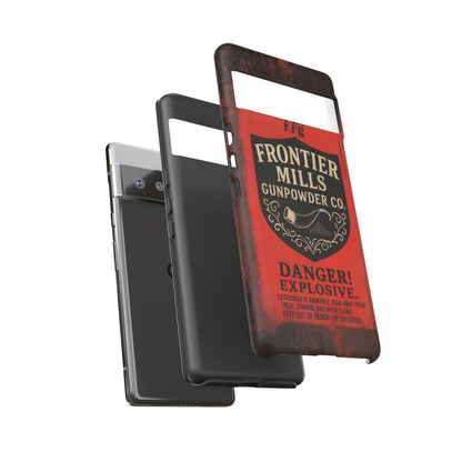 K-Factor Supply Co Frontier Mills Black Powder Tough Android Case
