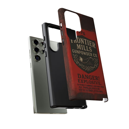 K-Factor Supply Co Frontier Mills Black Powder Tough Android Case
