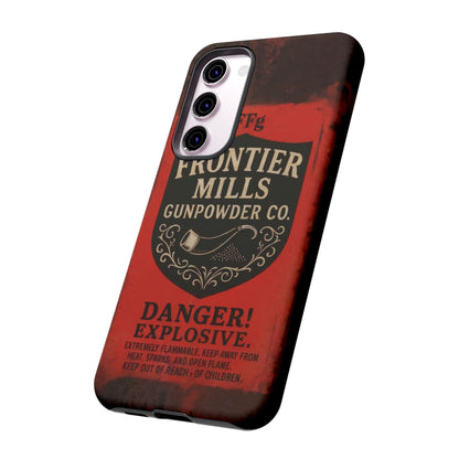K-Factor Supply Co Frontier Mills Black Powder Tough Android Case