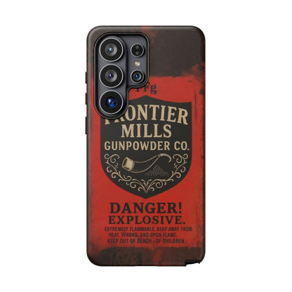 K-Factor Supply Co Frontier Mills Black Powder Tough Android Case Samsung Galaxy S26 Ultra / Matte