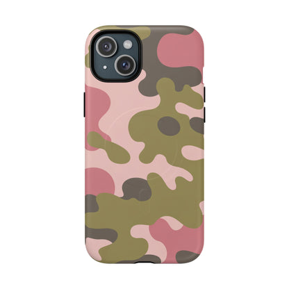 K-Factor Supply Co GI Jane Camo Tough Magnetic iPhone Case iPhone 15 Plus / Matte