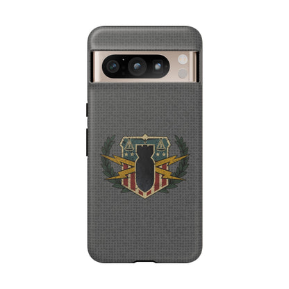 K-Factor Supply Co HDS/PSBT Vintage Basic Badge Tough Android Case Google Pixel 8 Pro