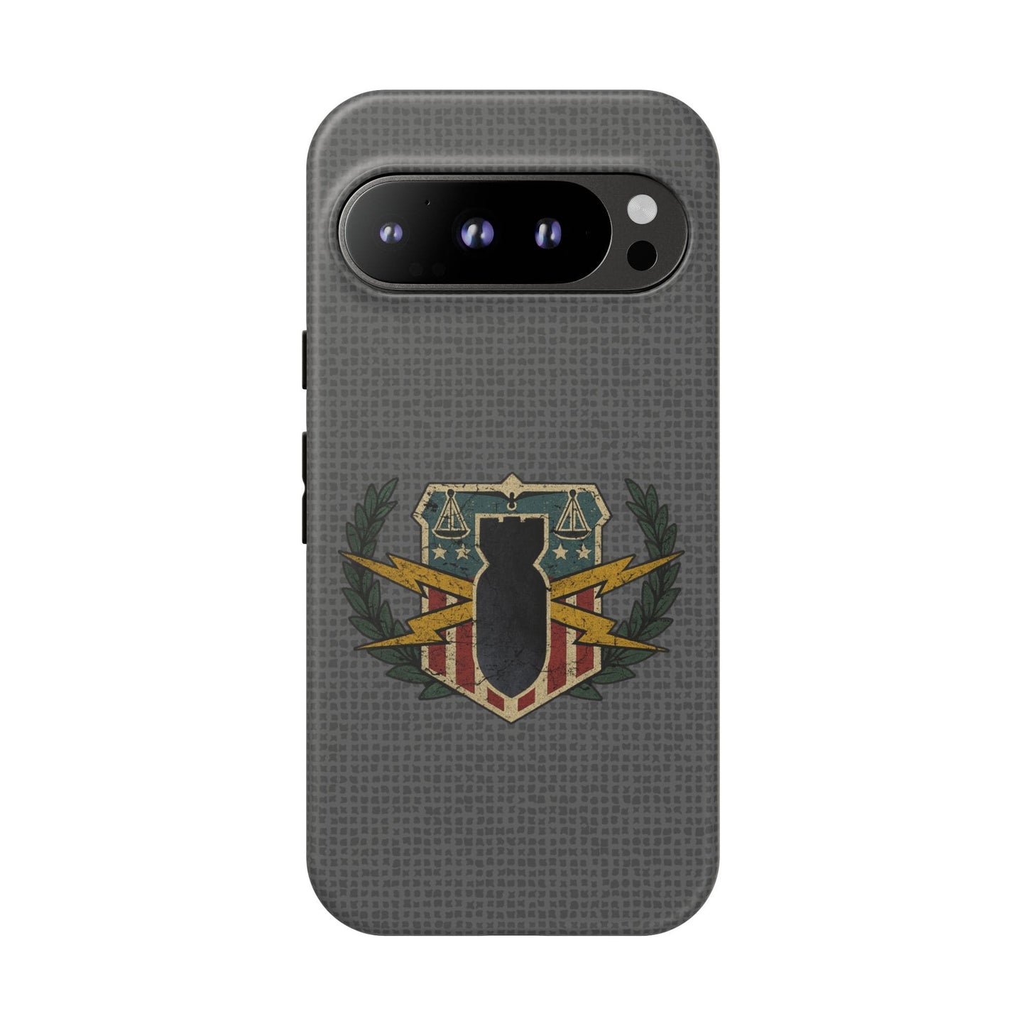 K-Factor Supply Co HDS/PSBT Vintage Basic Badge Tough Android Case Google Pixel 9 Pro