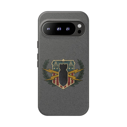 K-Factor Supply Co HDS/PSBT Vintage Basic Badge Tough Android Case Google Pixel 9 Pro