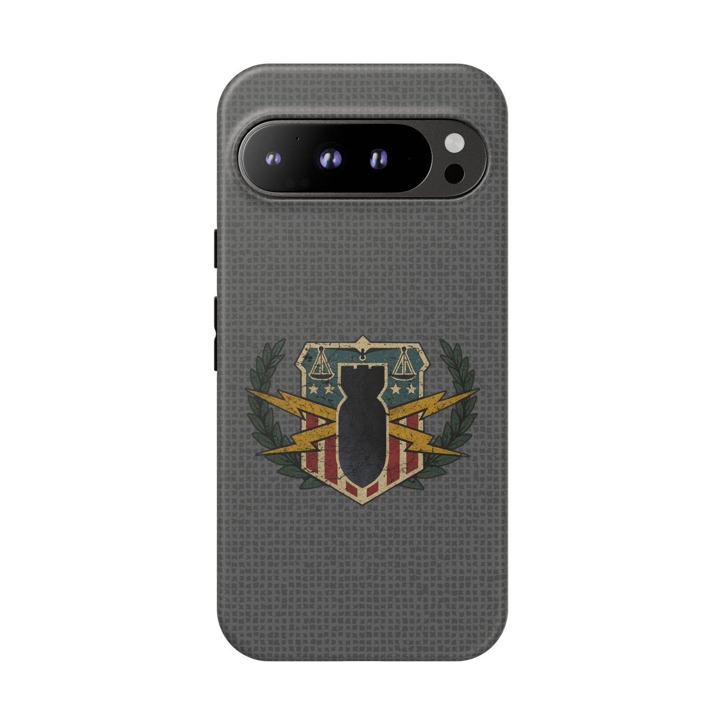 K-Factor Supply Co HDS/PSBT Vintage Basic Badge Tough Android Case Google Pixel 9 Pro XL