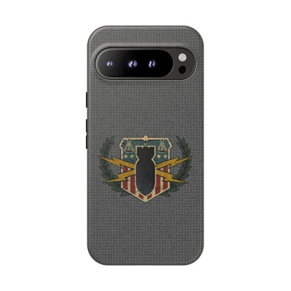 K-Factor Supply Co HDS/PSBT Vintage Basic Badge Tough Android Case Google Pixel 9 Pro XL