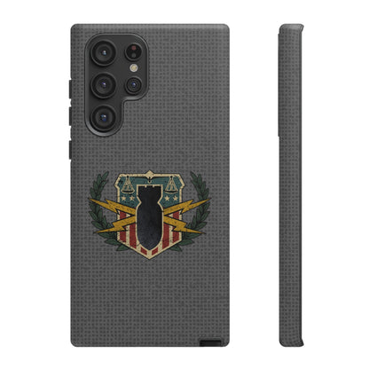K-Factor Supply Co HDS/PSBT Vintage Basic Badge Tough Android Case Samsung Galaxy S22 Ultra