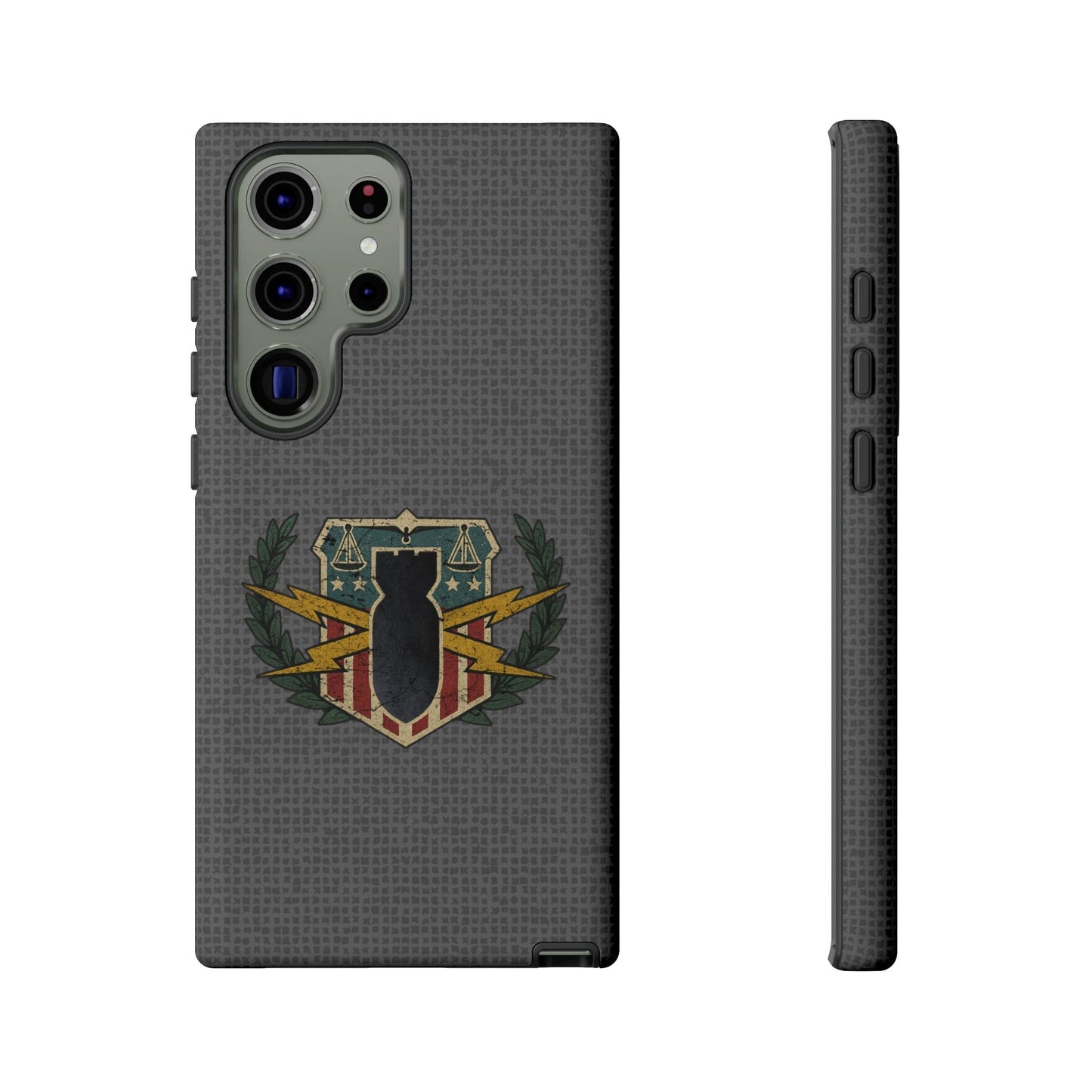 K-Factor Supply Co HDS/PSBT Vintage Basic Badge Tough Android Case Samsung Galaxy S23 Ultra