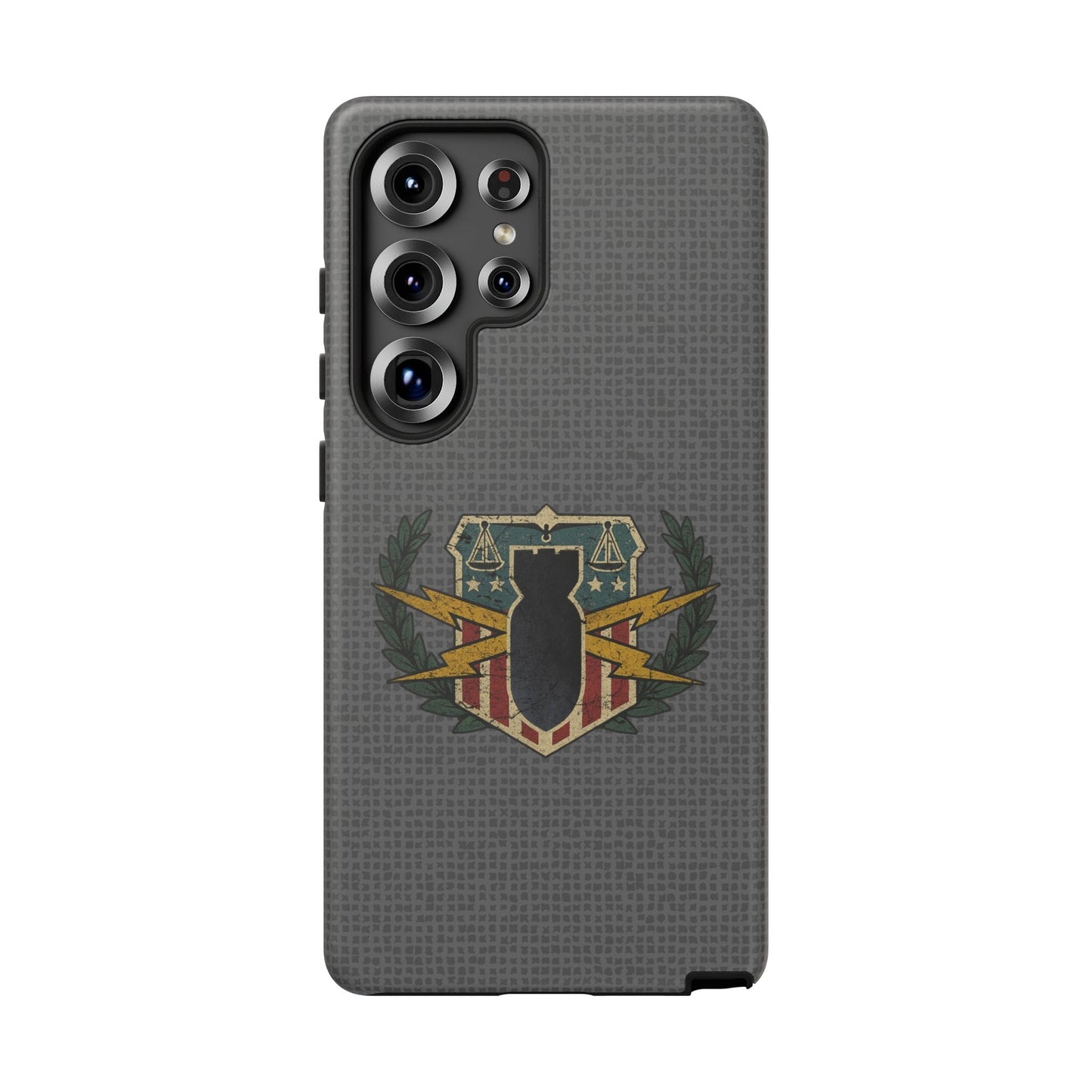 K-Factor Supply Co HDS/PSBT Vintage Basic Badge Tough Android Case Samsung Galaxy S25 Ultra