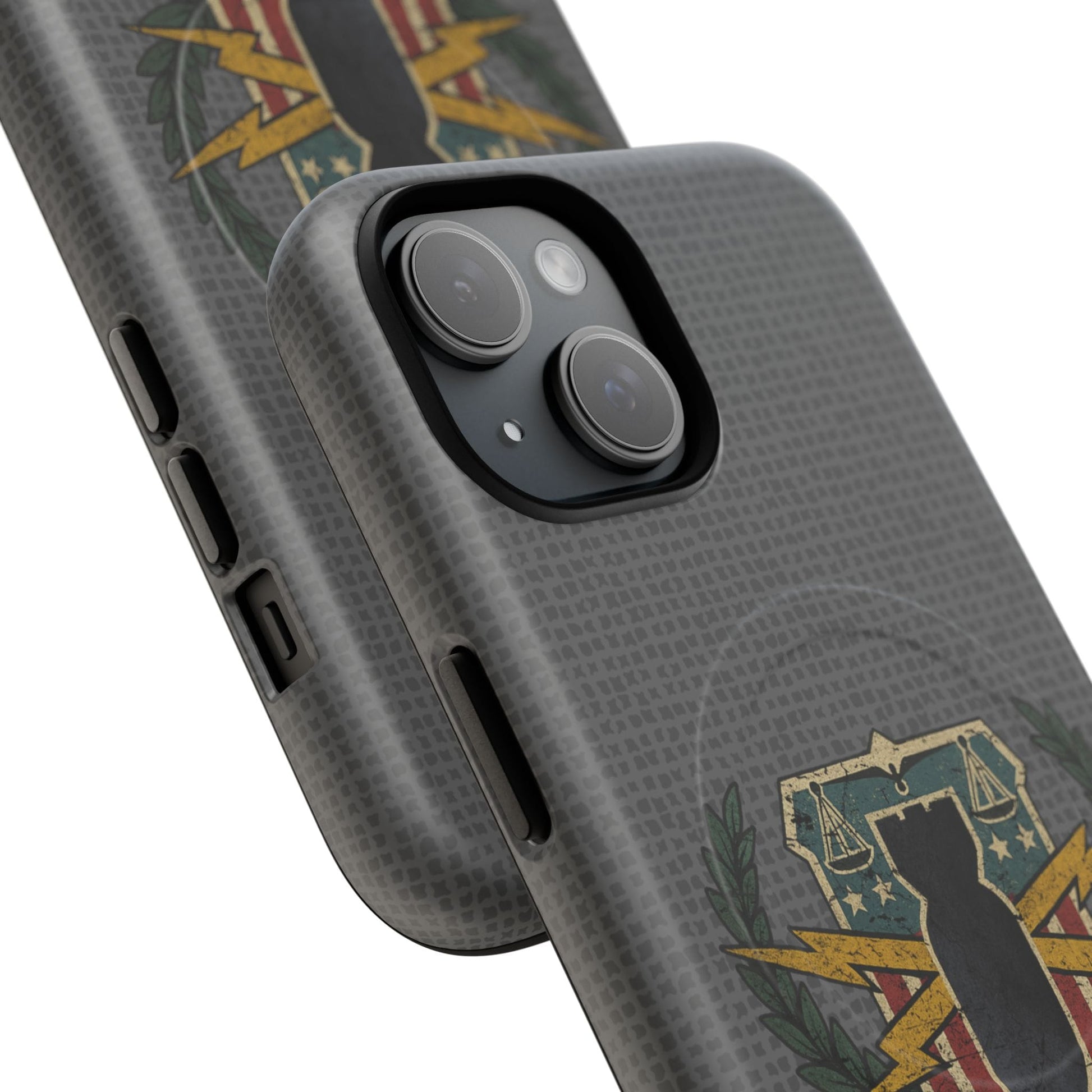 K-Factor Supply Co HDS/PSBT Vintage Basic Badge Tough Magnetic iPhone Case