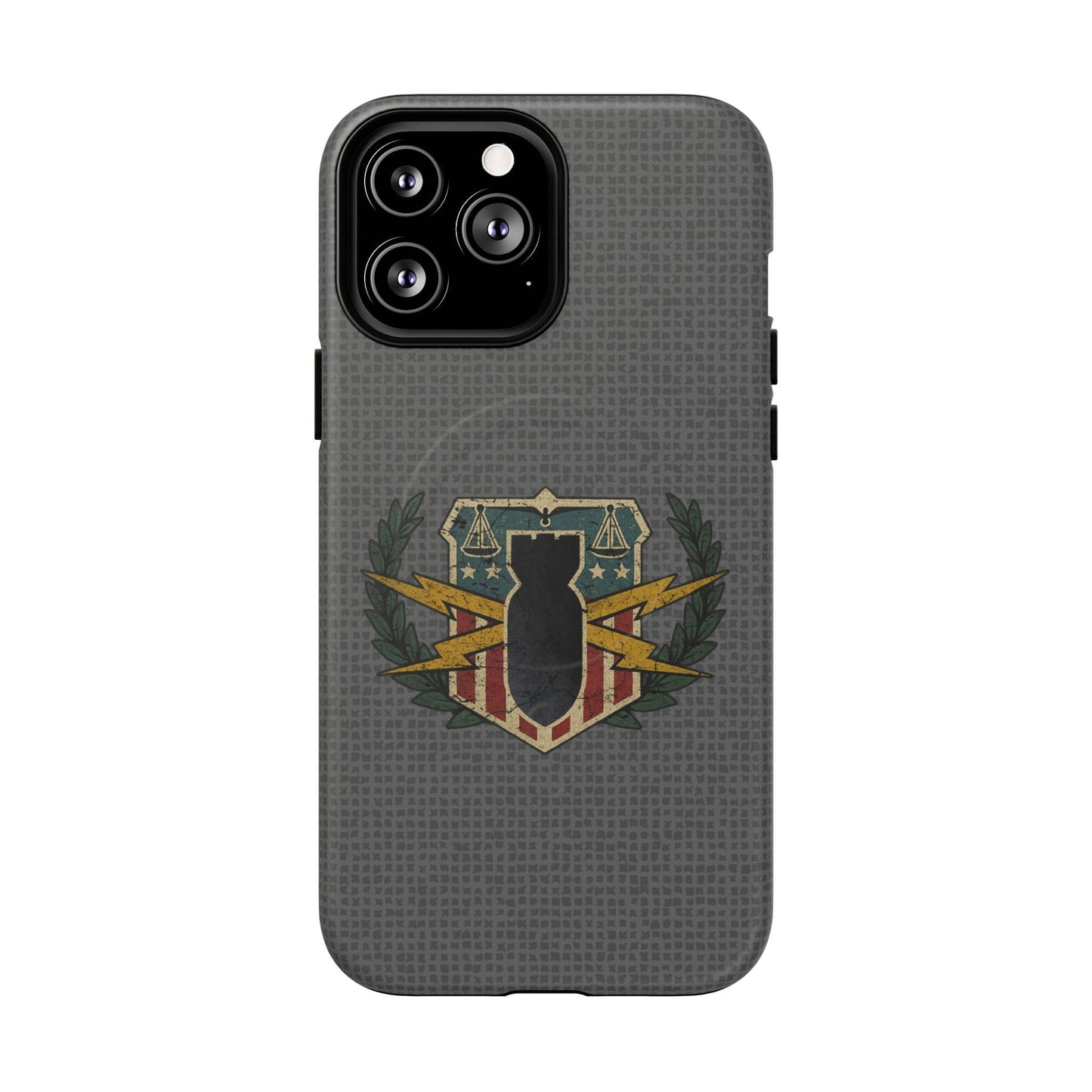 K-Factor Supply Co HDS/PSBT Vintage Basic Badge Tough Magnetic iPhone Case iPhone 13 Pro Max