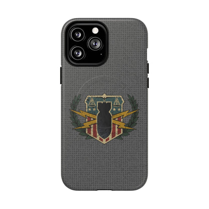 K-Factor Supply Co HDS/PSBT Vintage Basic Badge Tough Magnetic iPhone Case iPhone 13 Pro Max