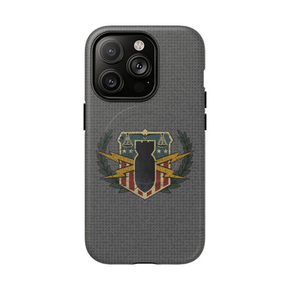 K-Factor Supply Co HDS/PSBT Vintage Basic Badge Tough Magnetic iPhone Case iPhone 14 Pro