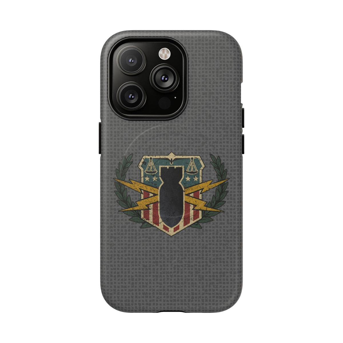 K-Factor Supply Co HDS/PSBT Vintage Basic Badge Tough Magnetic iPhone Case iPhone 14 Pro / Matte