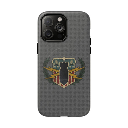K-Factor Supply Co HDS/PSBT Vintage Basic Badge Tough Magnetic iPhone Case iPhone 14 Pro Max / Matte