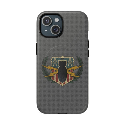 K-Factor Supply Co HDS/PSBT Vintage Basic Badge Tough Magnetic iPhone Case iPhone 15