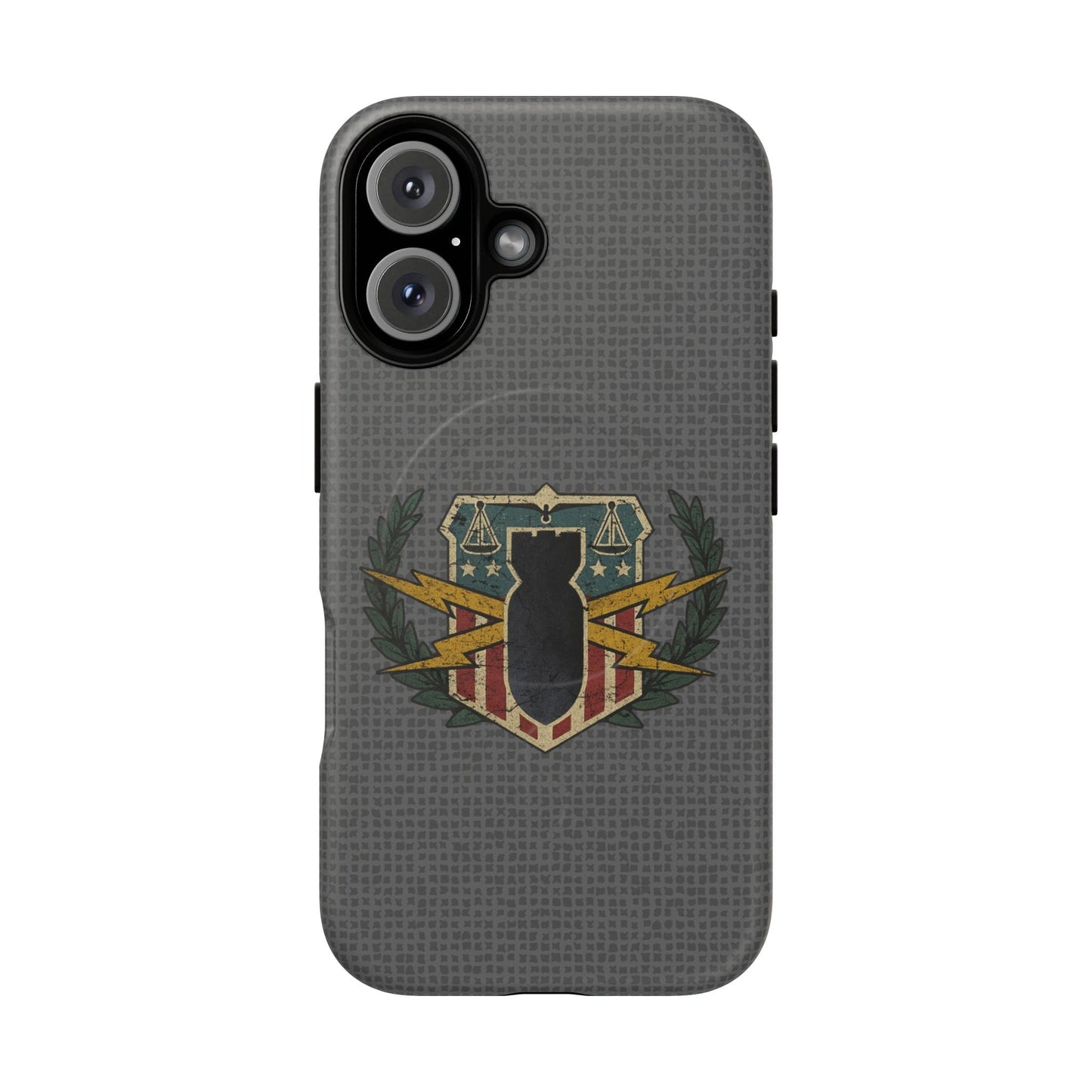 K-Factor Supply Co HDS/PSBT Vintage Basic Badge Tough Magnetic iPhone Case iPhone 16