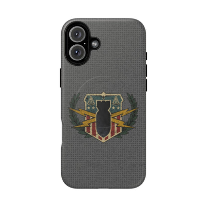 K-Factor Supply Co HDS/PSBT Vintage Basic Badge Tough Magnetic iPhone Case iPhone 16 Plus / Matte