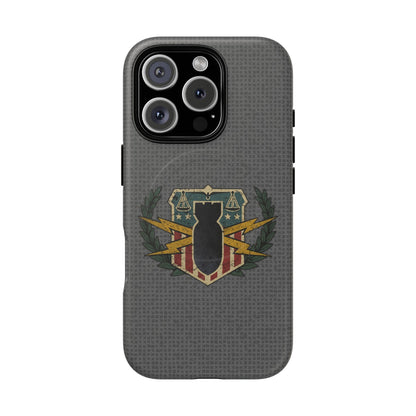 K-Factor Supply Co HDS/PSBT Vintage Basic Badge Tough Magnetic iPhone Case iPhone 16 Pro