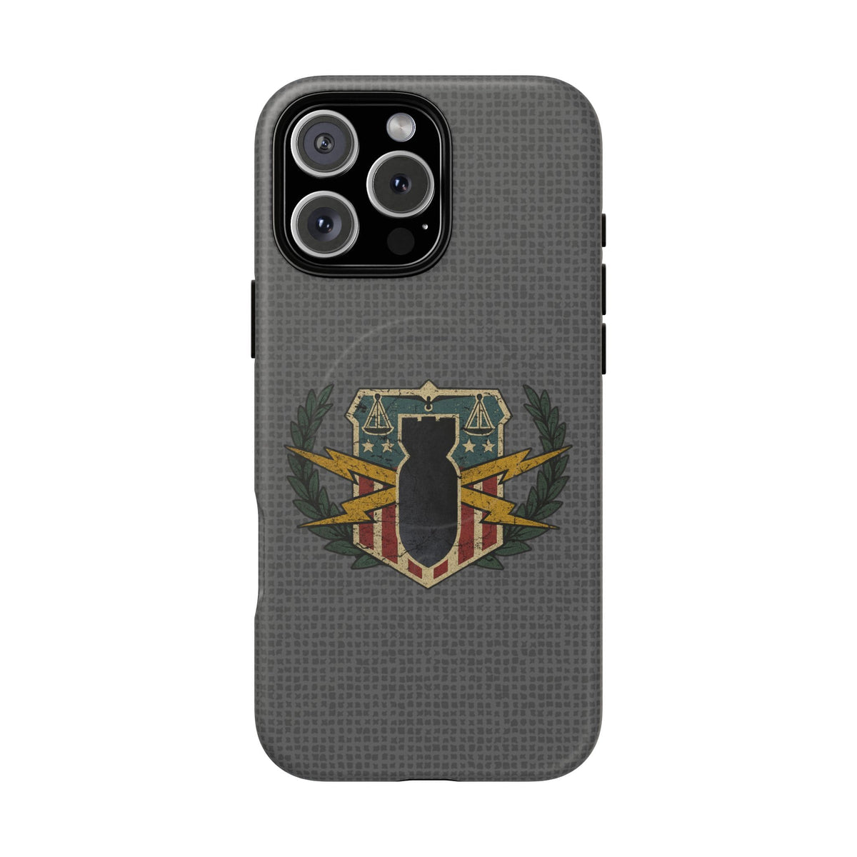 K-Factor Supply Co HDS/PSBT Vintage Basic Badge Tough Magnetic iPhone Case iPhone 16 Pro Max / Matte
