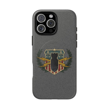 K-Factor Supply Co HDS/PSBT Vintage Basic Badge Tough Magnetic iPhone Case iPhone 16 Pro Max / Matte