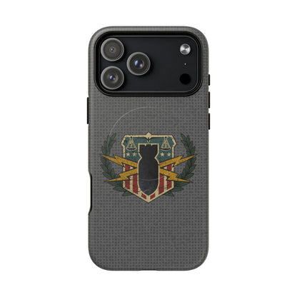K-Factor Supply Co HDS/PSBT Vintage Basic Badge Tough Magnetic iPhone Case iPhone 17 Pro Max