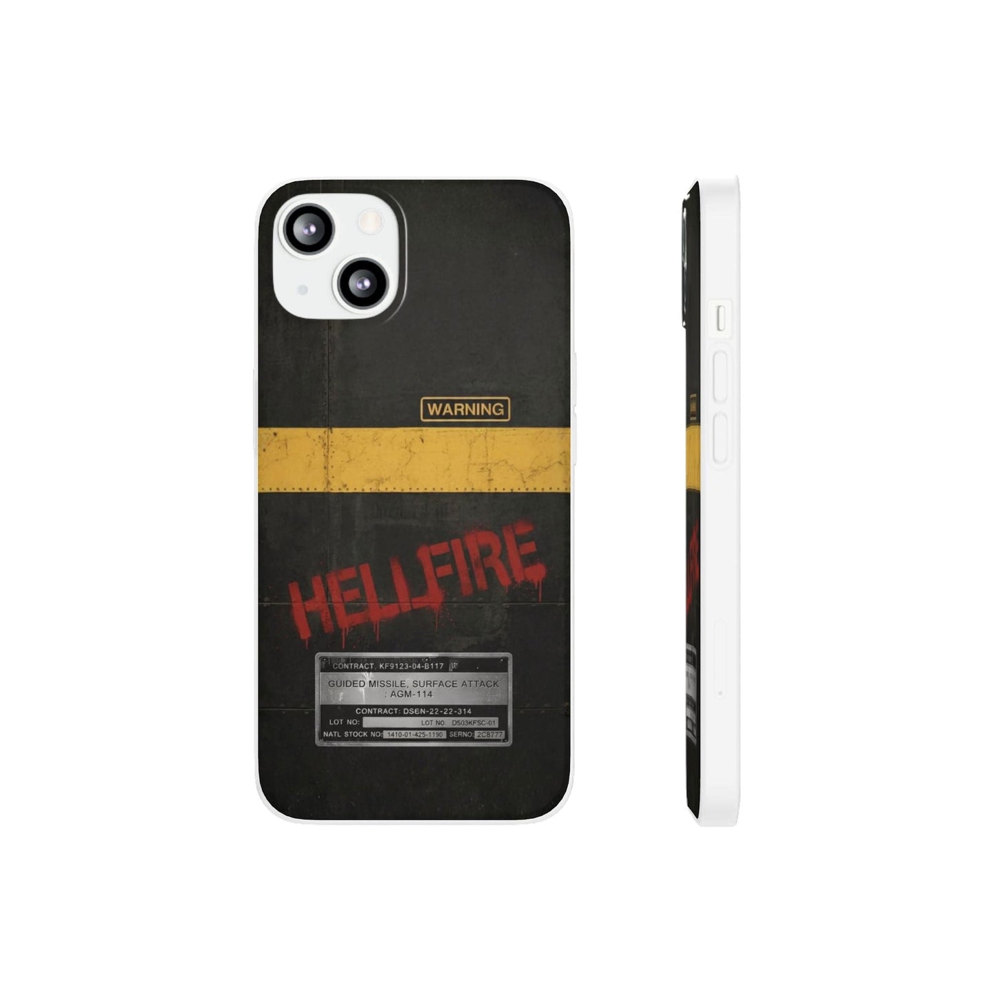 K-Factor Supply Co Hellfire Slimline Flexible Phone Case iPhone 13