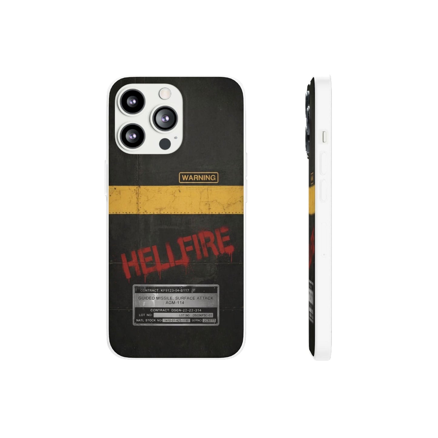 K-Factor Supply Co Hellfire Slimline Flexible Phone Case iPhone 13 Pro