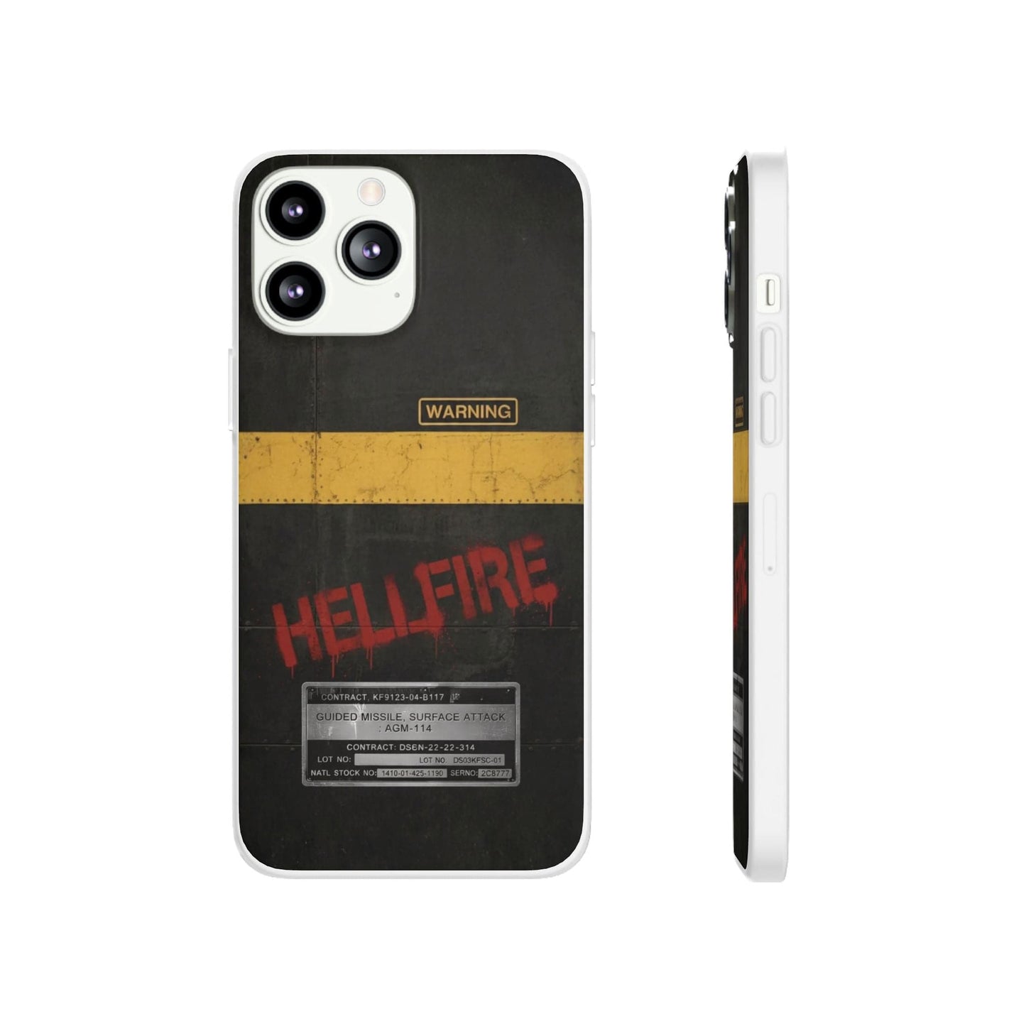 K-Factor Supply Co Hellfire Slimline Flexible Phone Case iPhone 13 Pro Max