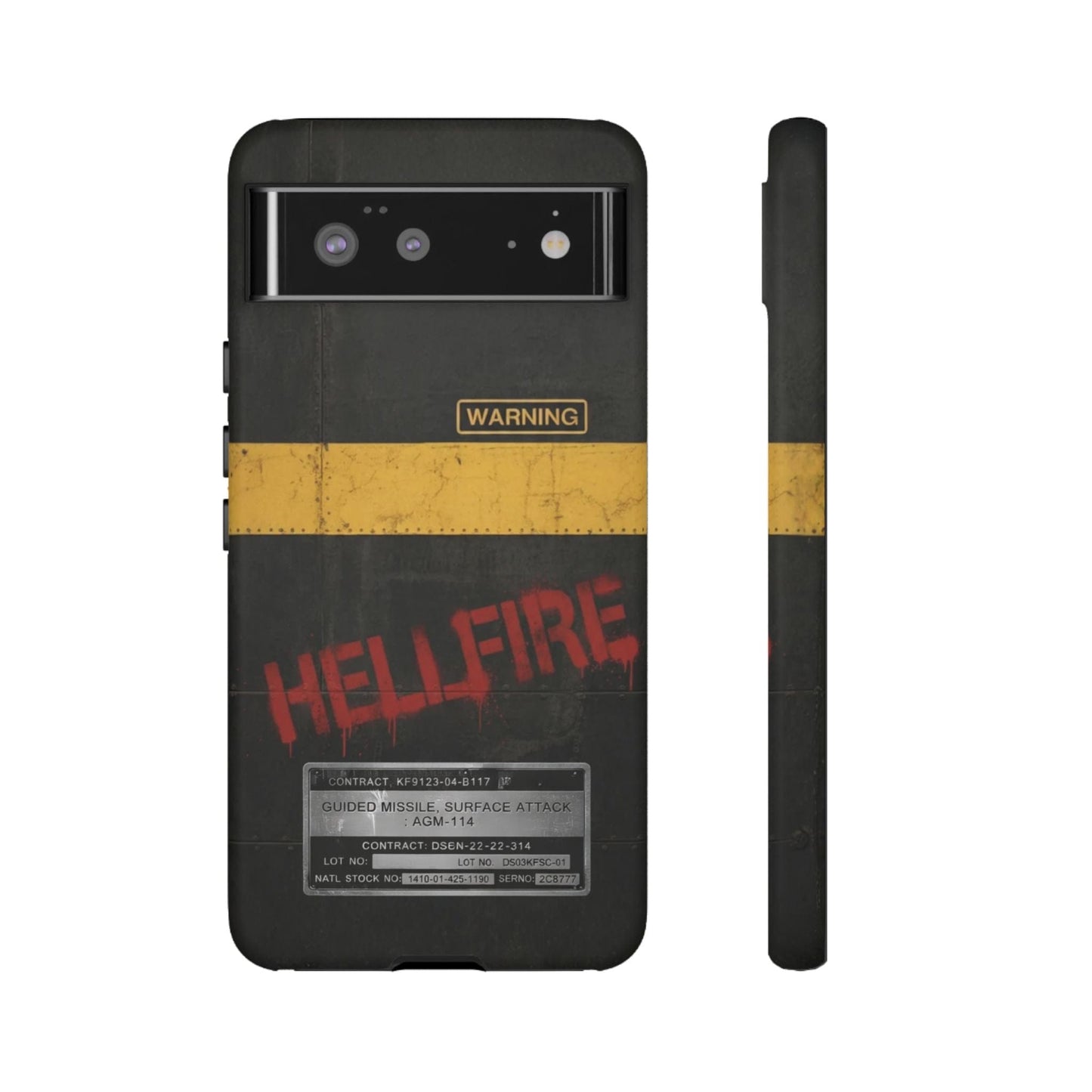 K-Factor Supply Co Hellfire Tough Android Case Google Pixel 6 / Matte