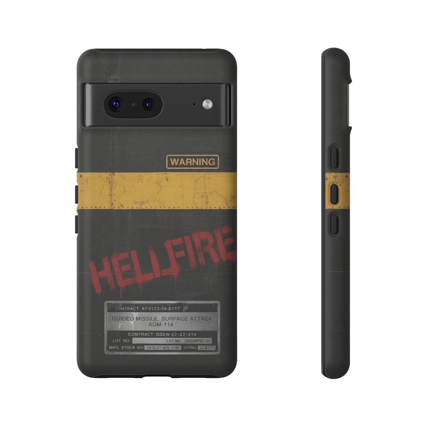 K-Factor Supply Co Hellfire Tough Android Case Google Pixel 7 / Matte