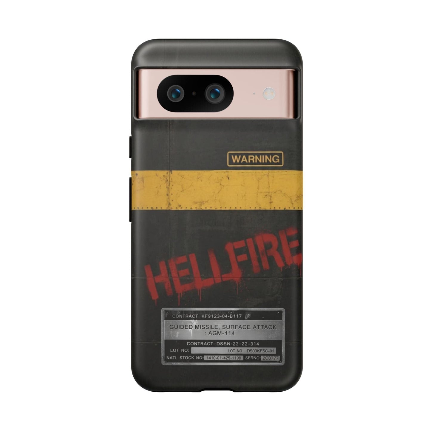K-Factor Supply Co Hellfire Tough Android Case Google Pixel 8 / Matte