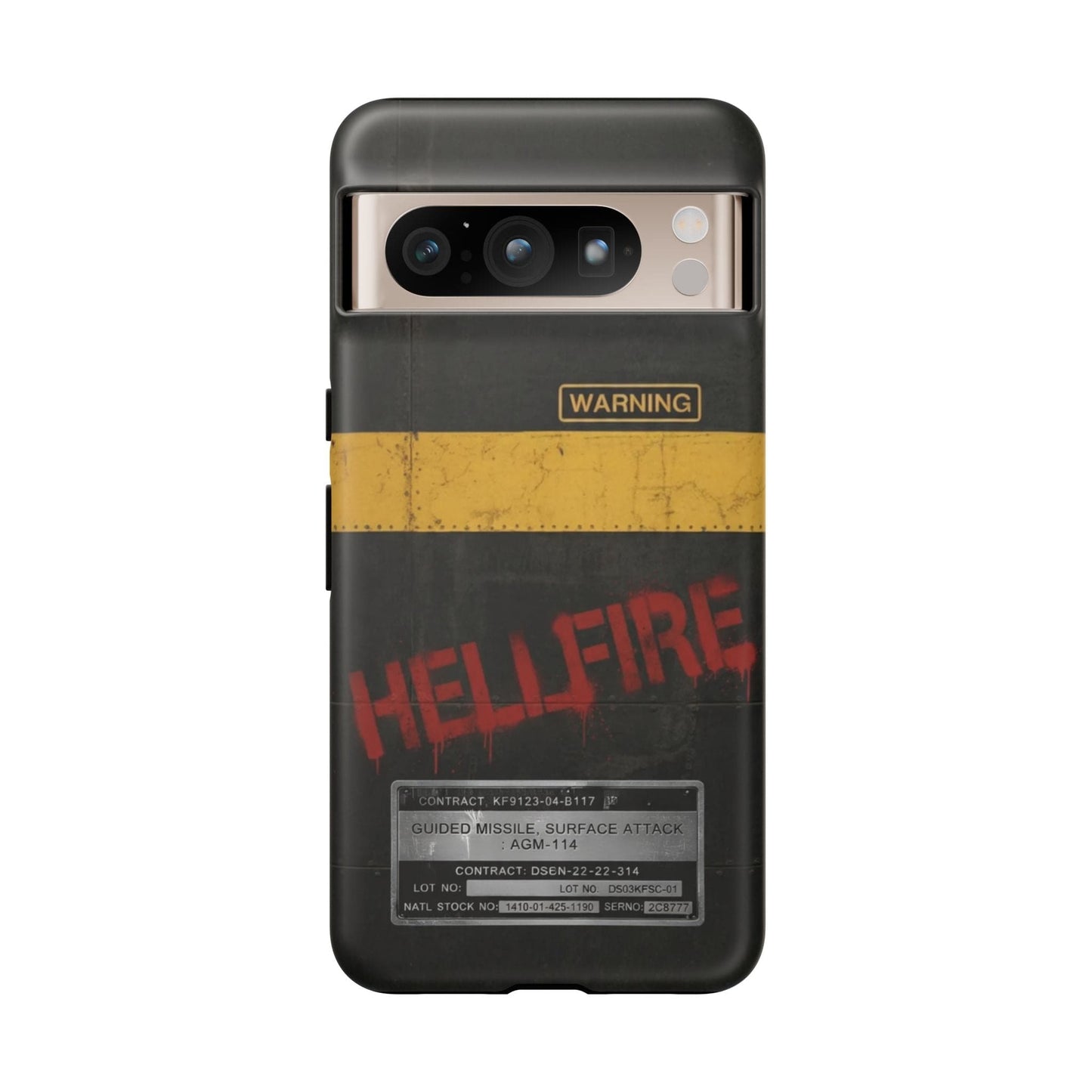 K-Factor Supply Co Hellfire Tough Android Case Google Pixel 8 Pro