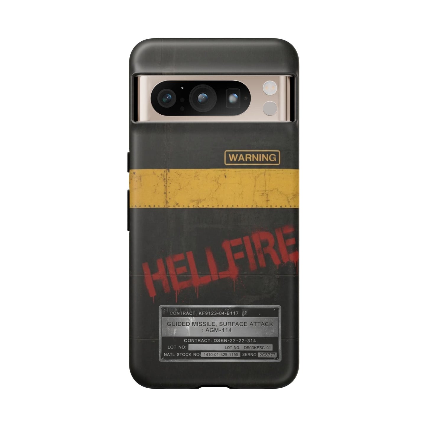 K-Factor Supply Co Hellfire Tough Android Case Google Pixel 8 Pro / Matte