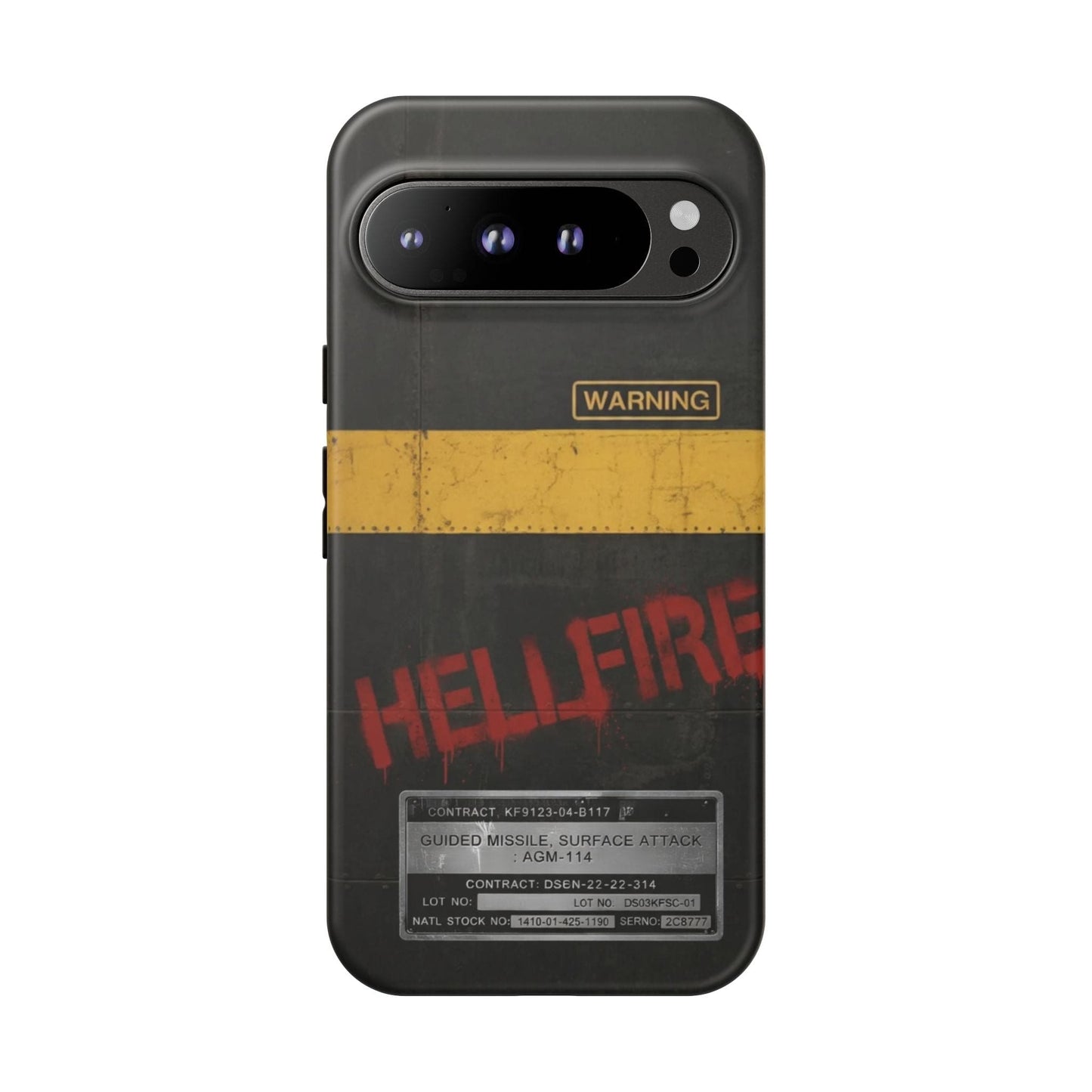 K-Factor Supply Co Hellfire Tough Android Case Google Pixel 9 Pro XL / Matte