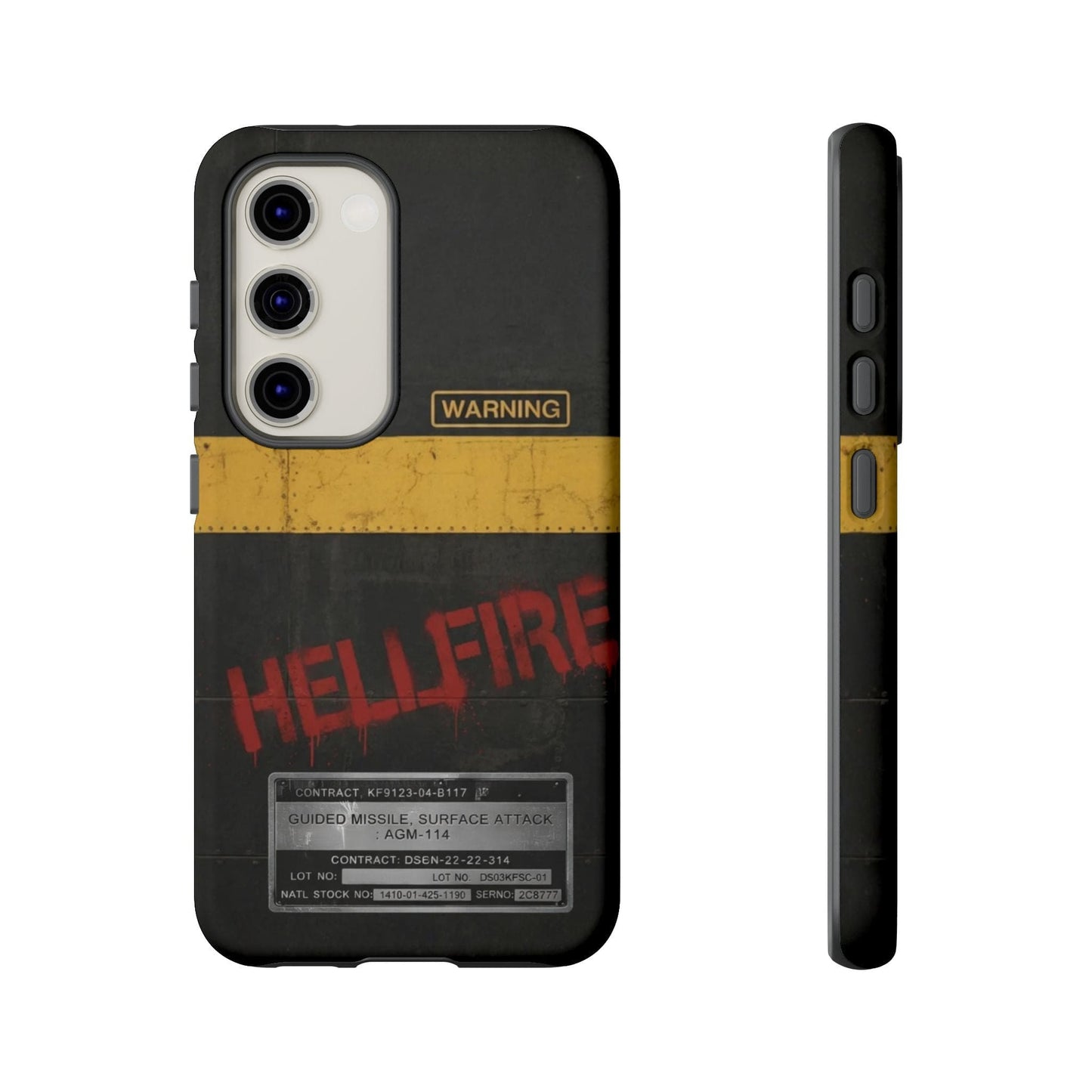 K-Factor Supply Co Hellfire Tough Android Case Samsung Galaxy S23 / Matte