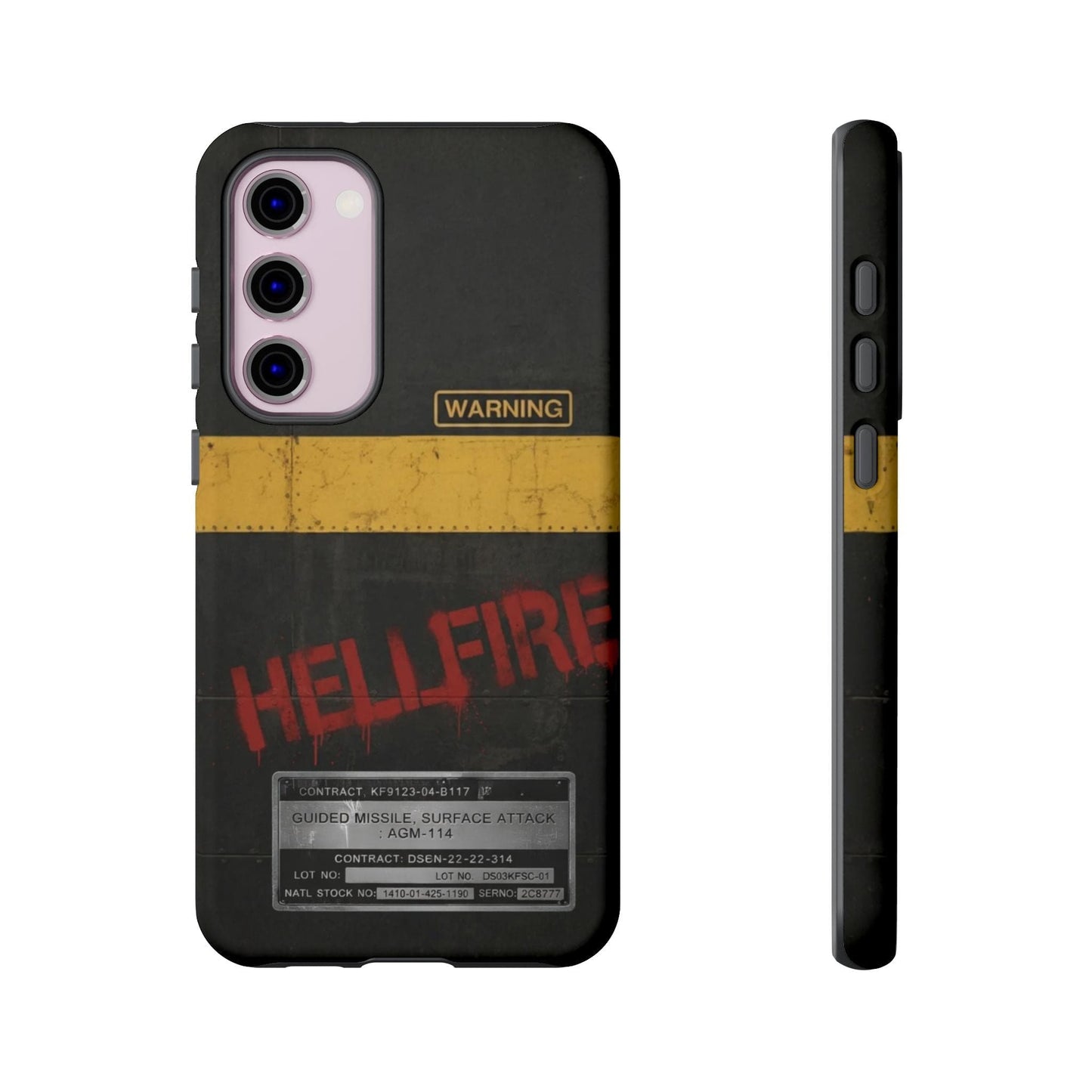 K-Factor Supply Co Hellfire Tough Android Case Samsung Galaxy S23 Plus / Matte
