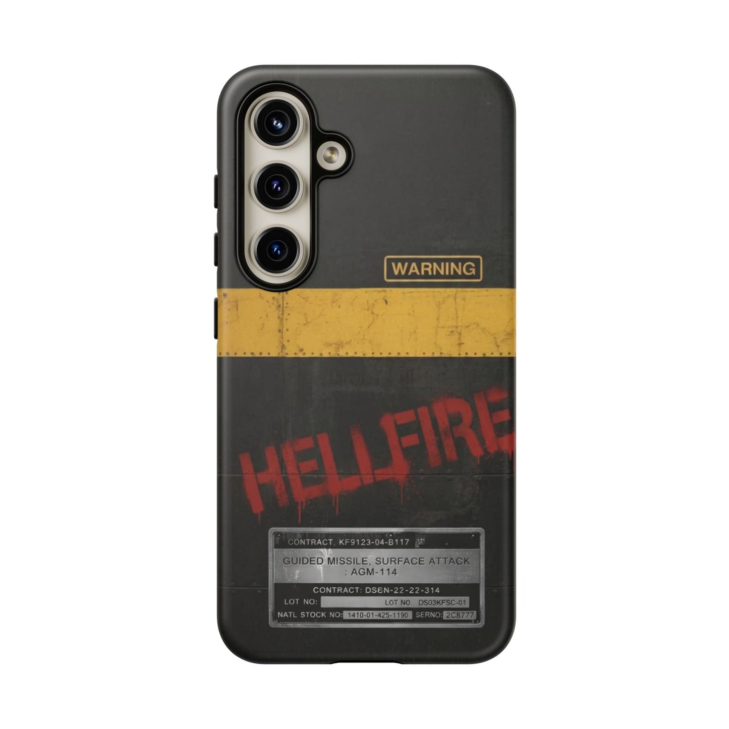 K-Factor Supply Co Hellfire Tough Android Case Samsung Galaxy S24 / Matte
