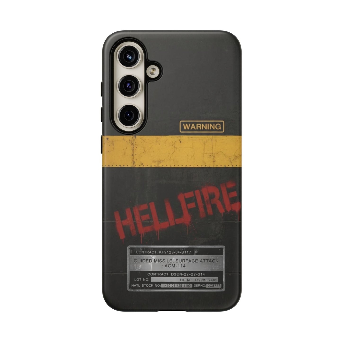 K-Factor Supply Co Hellfire Tough Android Case Samsung Galaxy S24 Plus / Matte