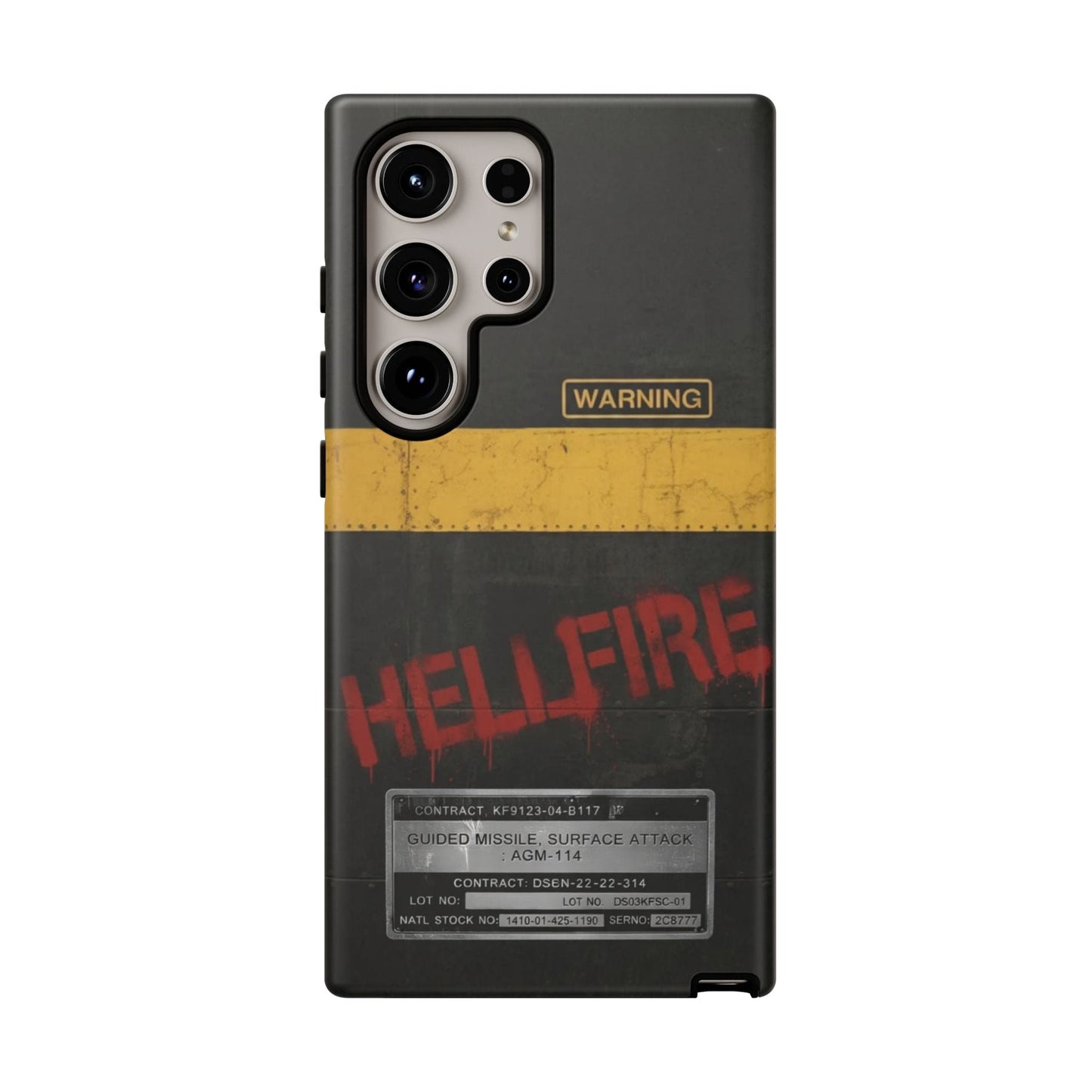 K-Factor Supply Co Hellfire Tough Android Case Samsung Galaxy S24 Ultra