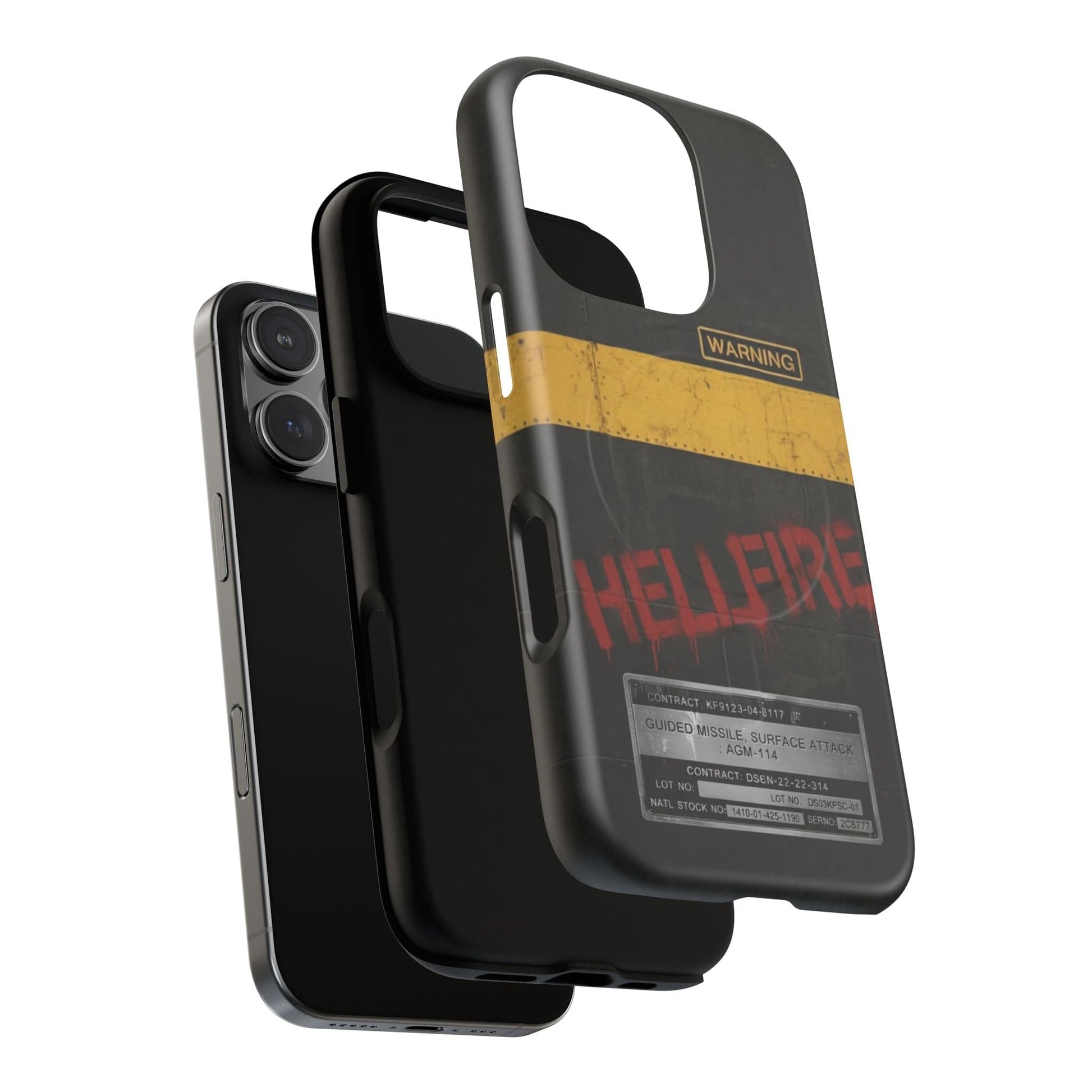 K-Factor Supply Co Hellfire Tough Magnetic iPhone Case