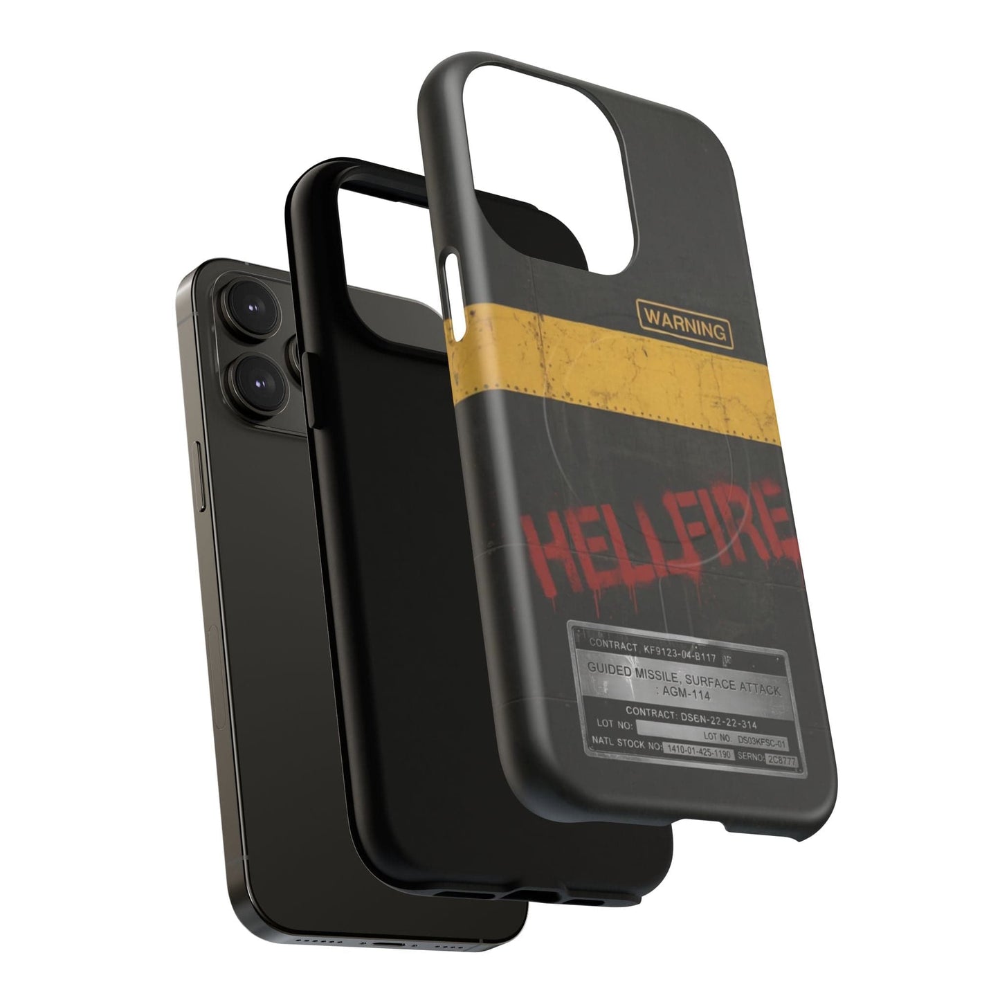 K-Factor Supply Co Hellfire Tough Magnetic iPhone Case