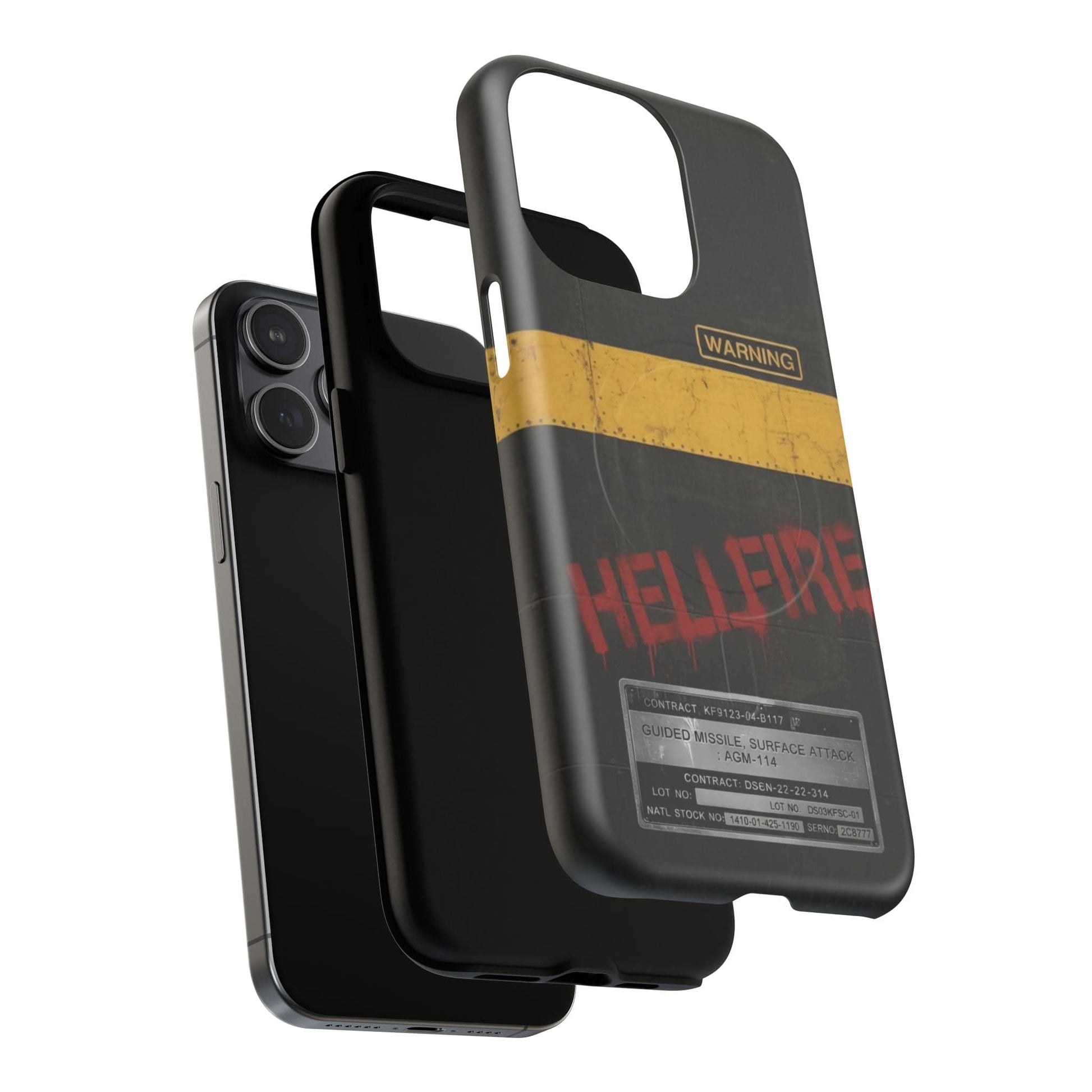 K-Factor Supply Co Hellfire Tough Magnetic iPhone Case