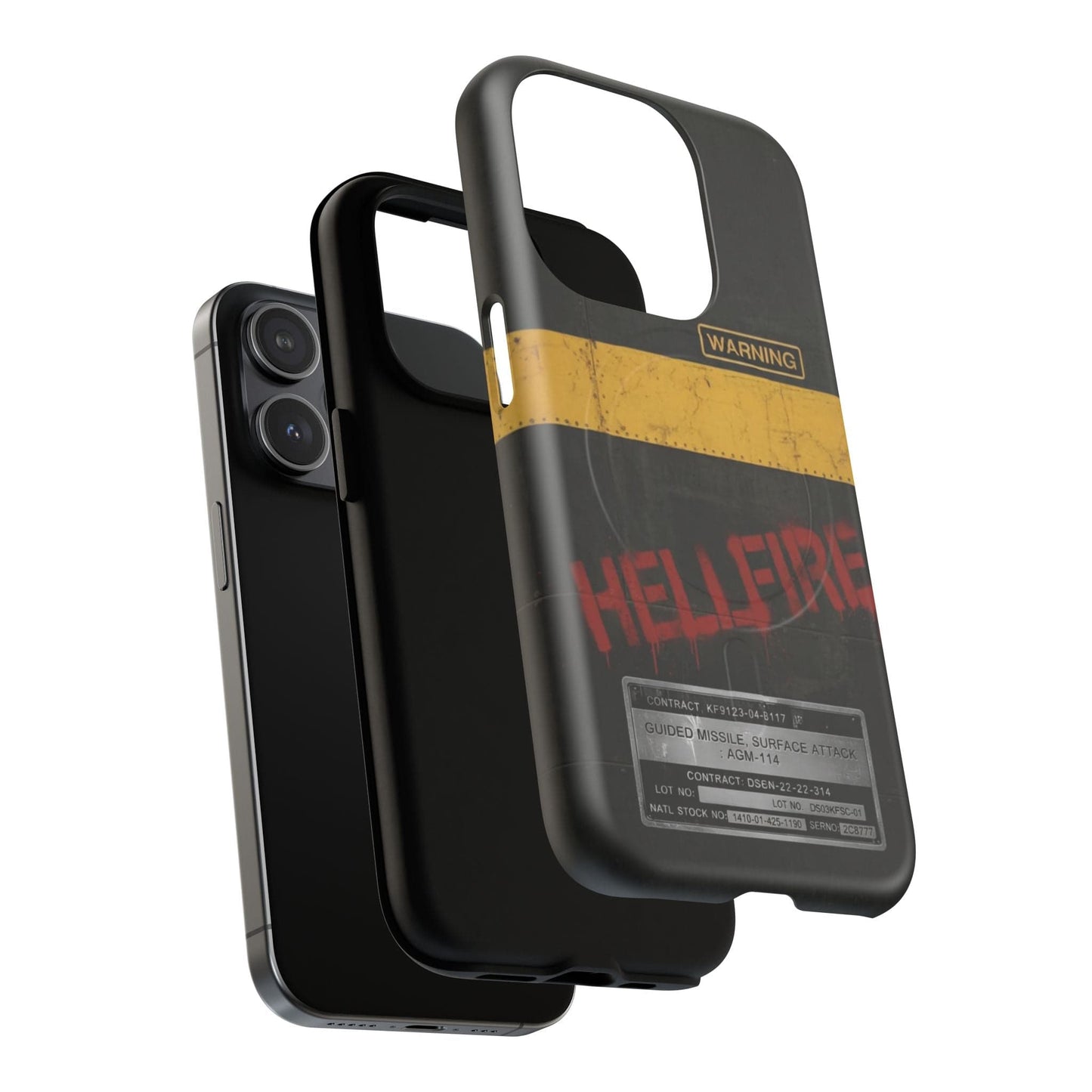 K-Factor Supply Co Hellfire Tough Magnetic iPhone Case