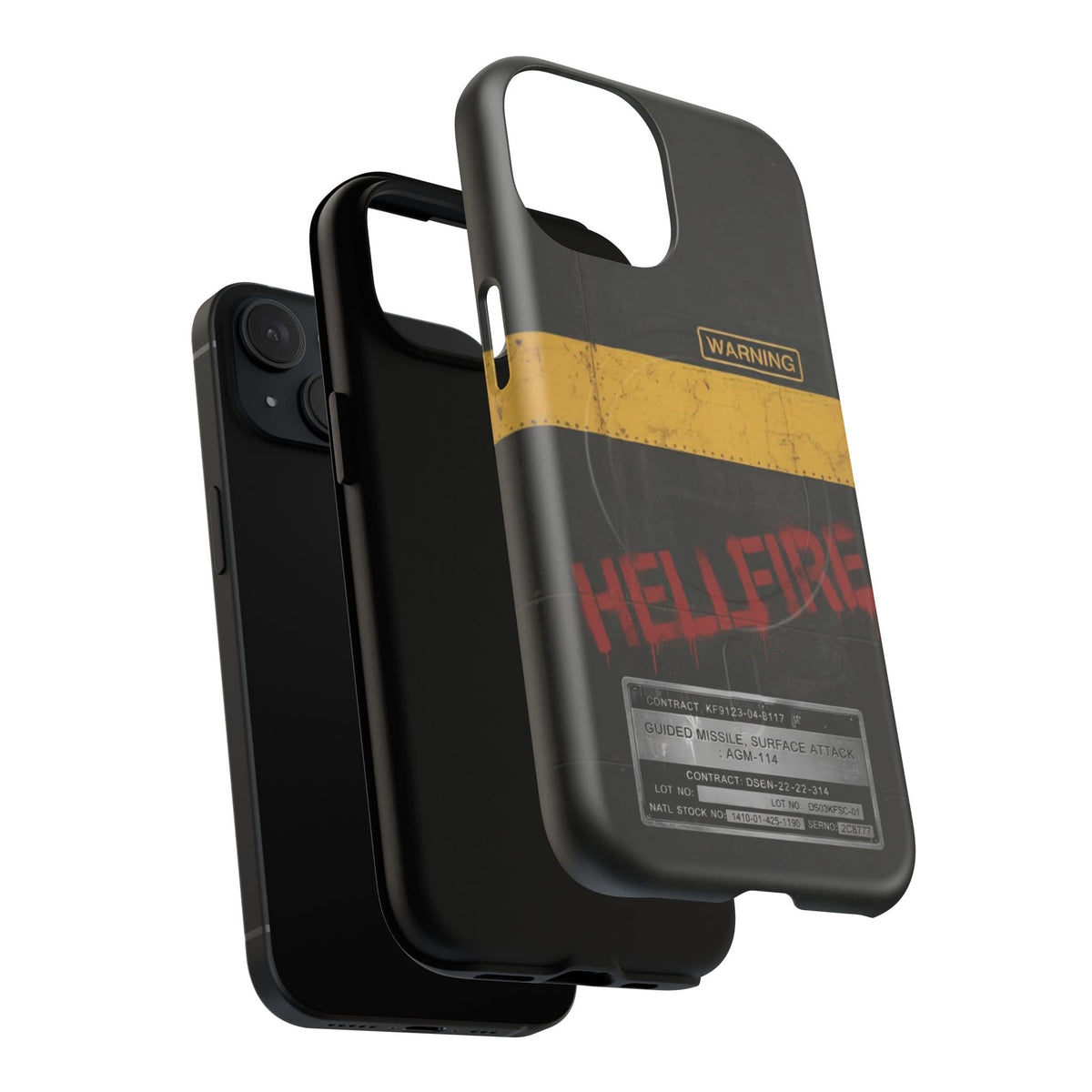 K-Factor Supply Co Hellfire Tough Magnetic iPhone Case