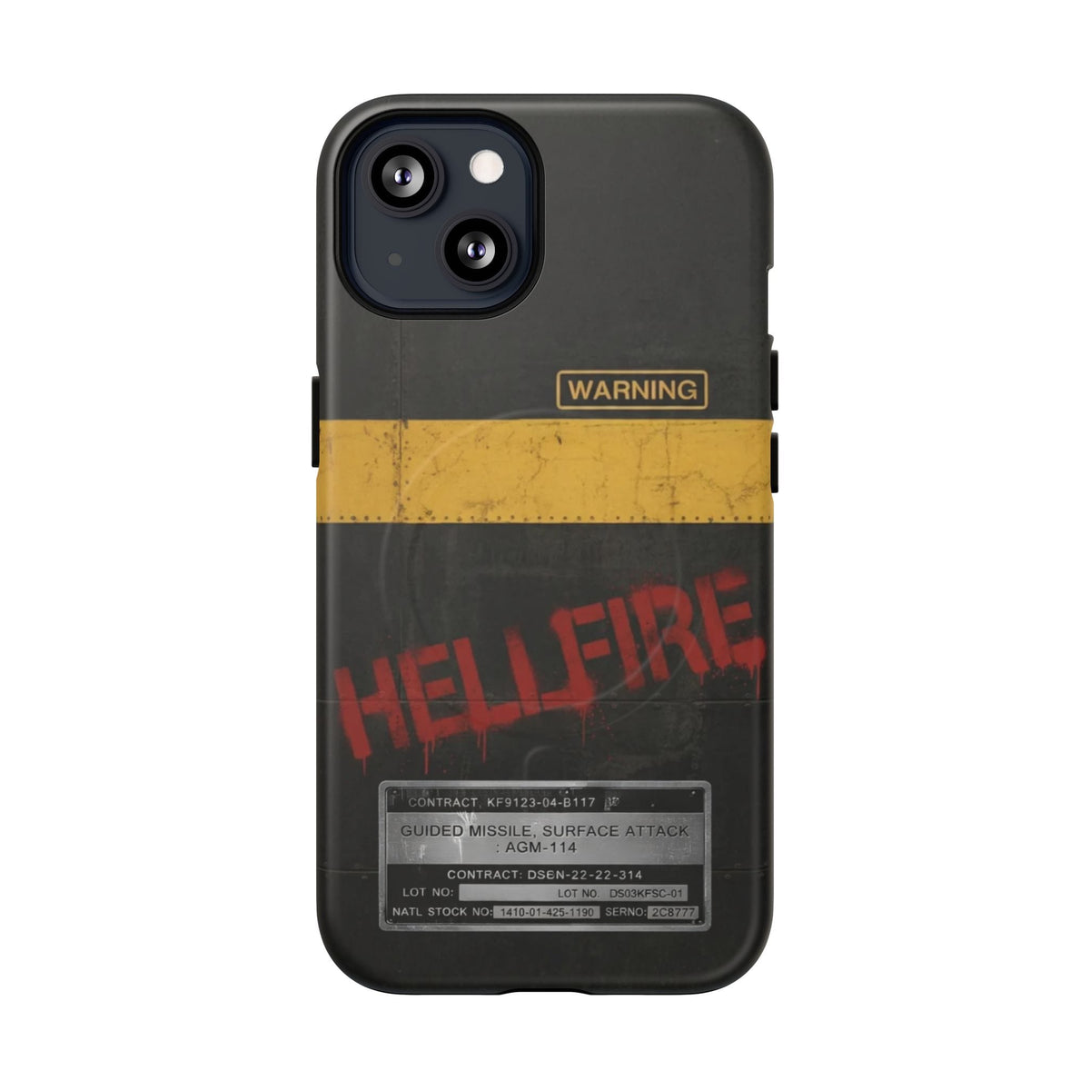 K-Factor Supply Co Hellfire Tough Magnetic iPhone Case iPhone 13 / Matte
