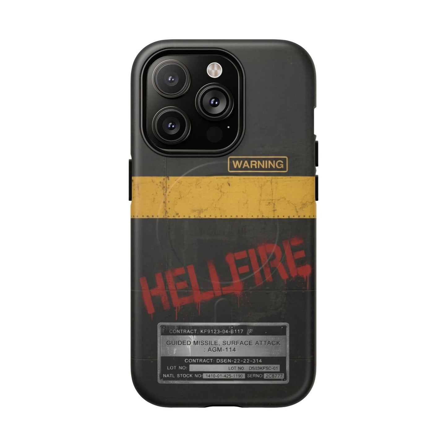 K-Factor Supply Co Hellfire Tough Magnetic iPhone Case iPhone 14 Pro