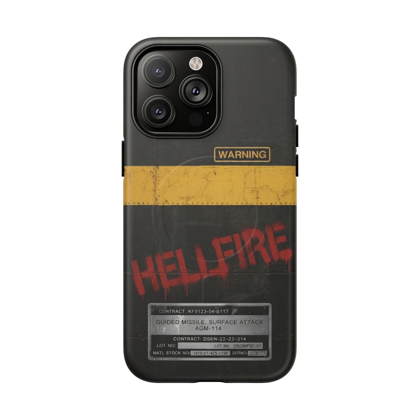 K-Factor Supply Co Hellfire Tough Magnetic iPhone Case iPhone 14 Pro Max