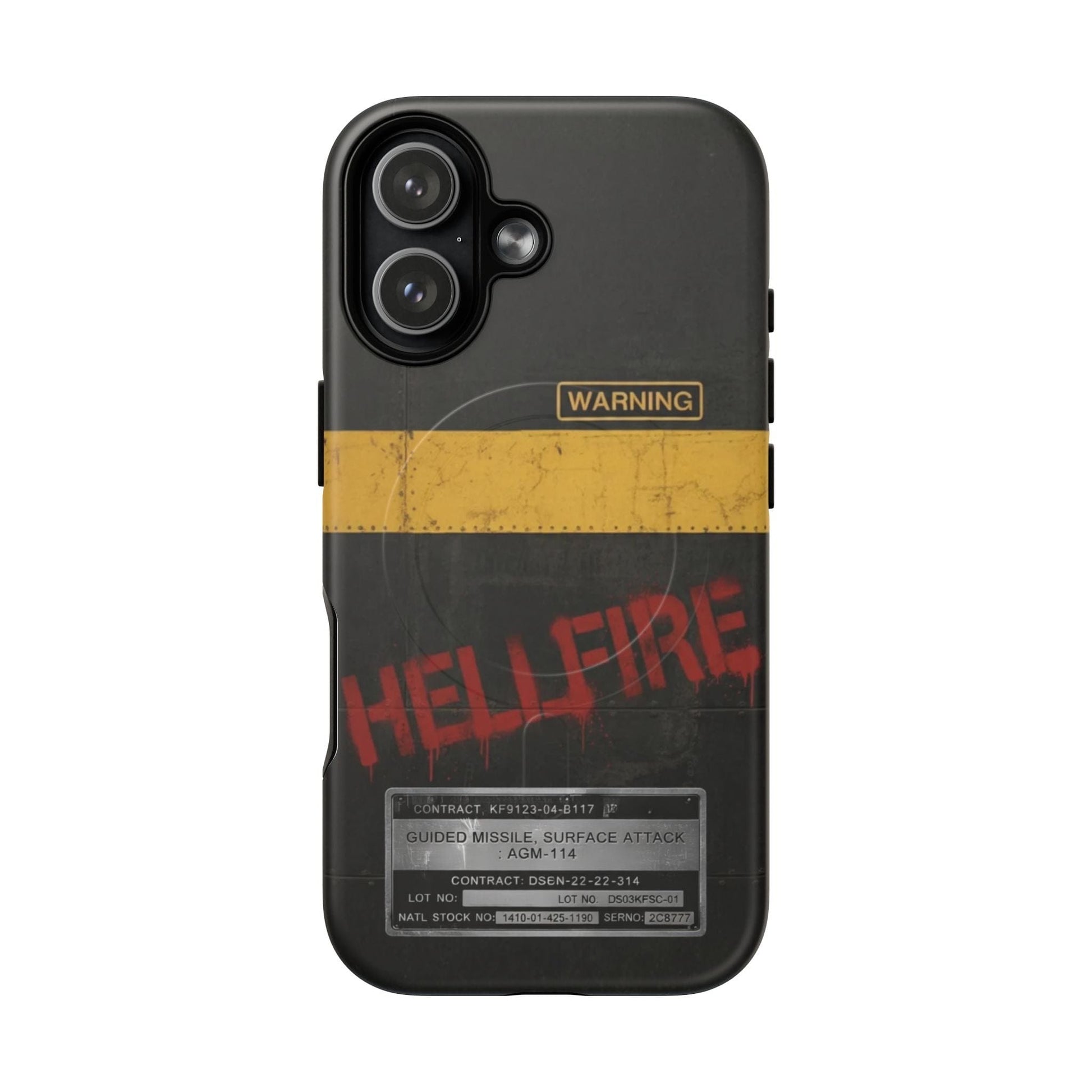 K-Factor Supply Co Hellfire Tough Magnetic iPhone Case iPhone 17